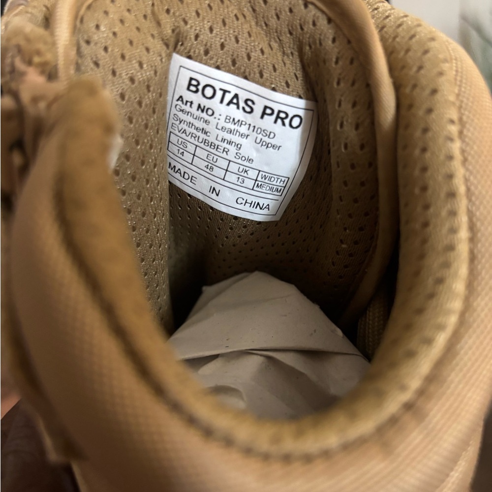 Botas Pro Men’s Tatical Boots - Picture 5 of 7